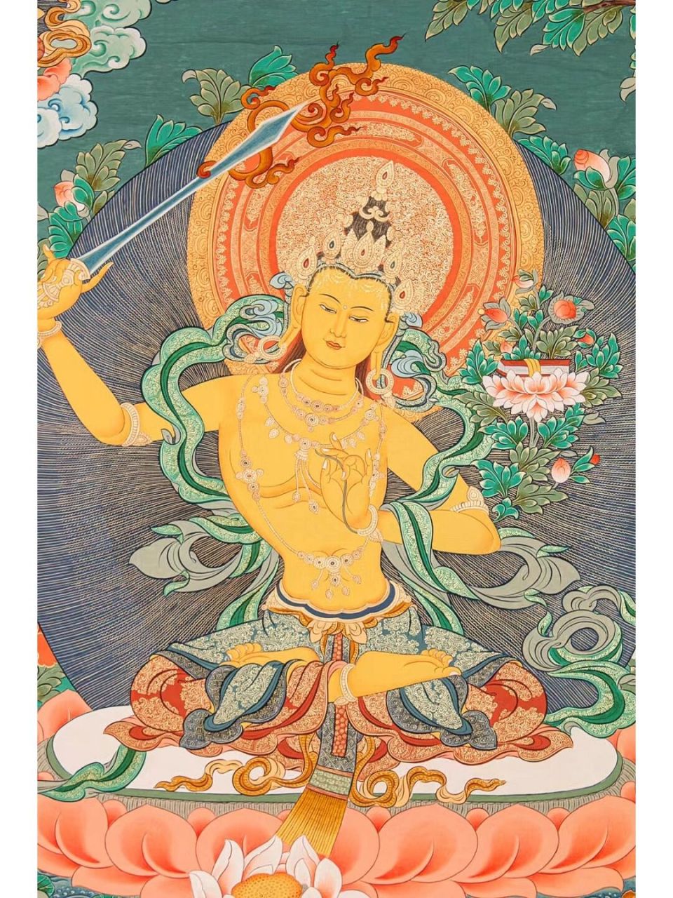 属兔的本命佛-文殊菩萨 文殊菩萨