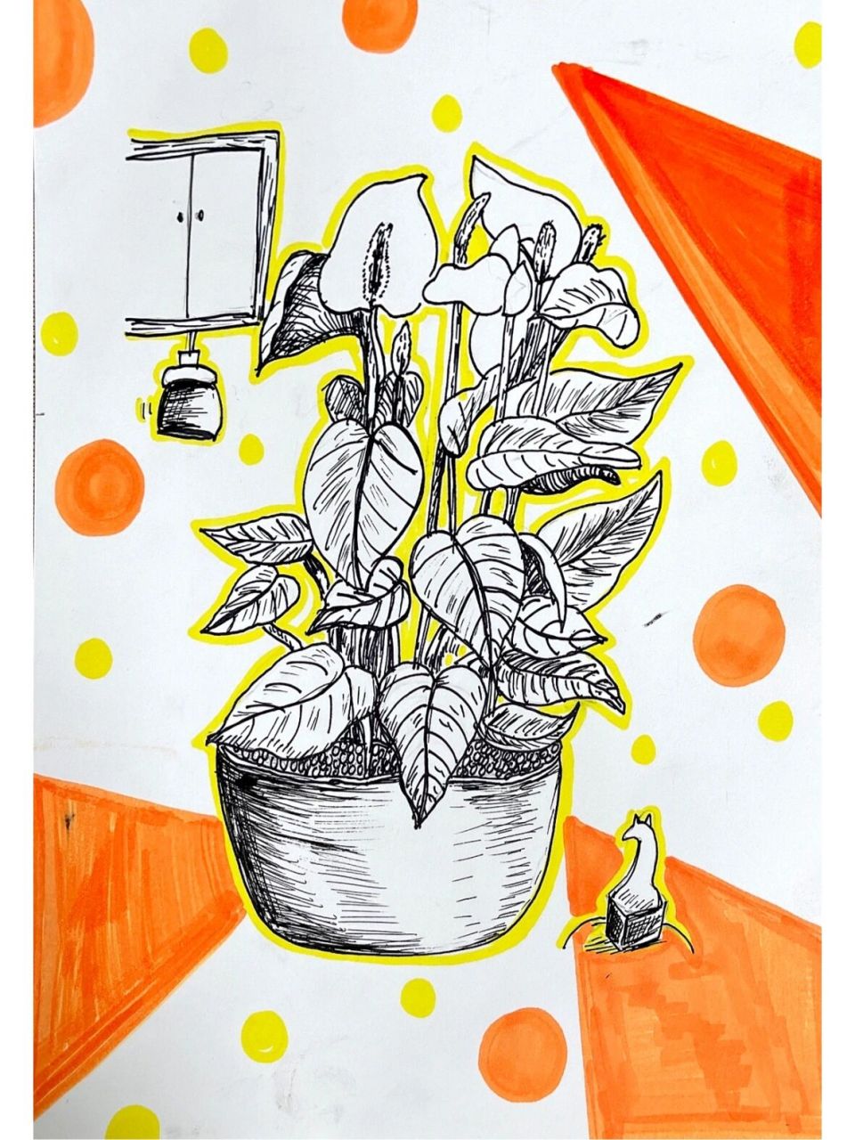 五年级下册 植物写生 五年级下册 美术作业分享:《植物写生》 这节课