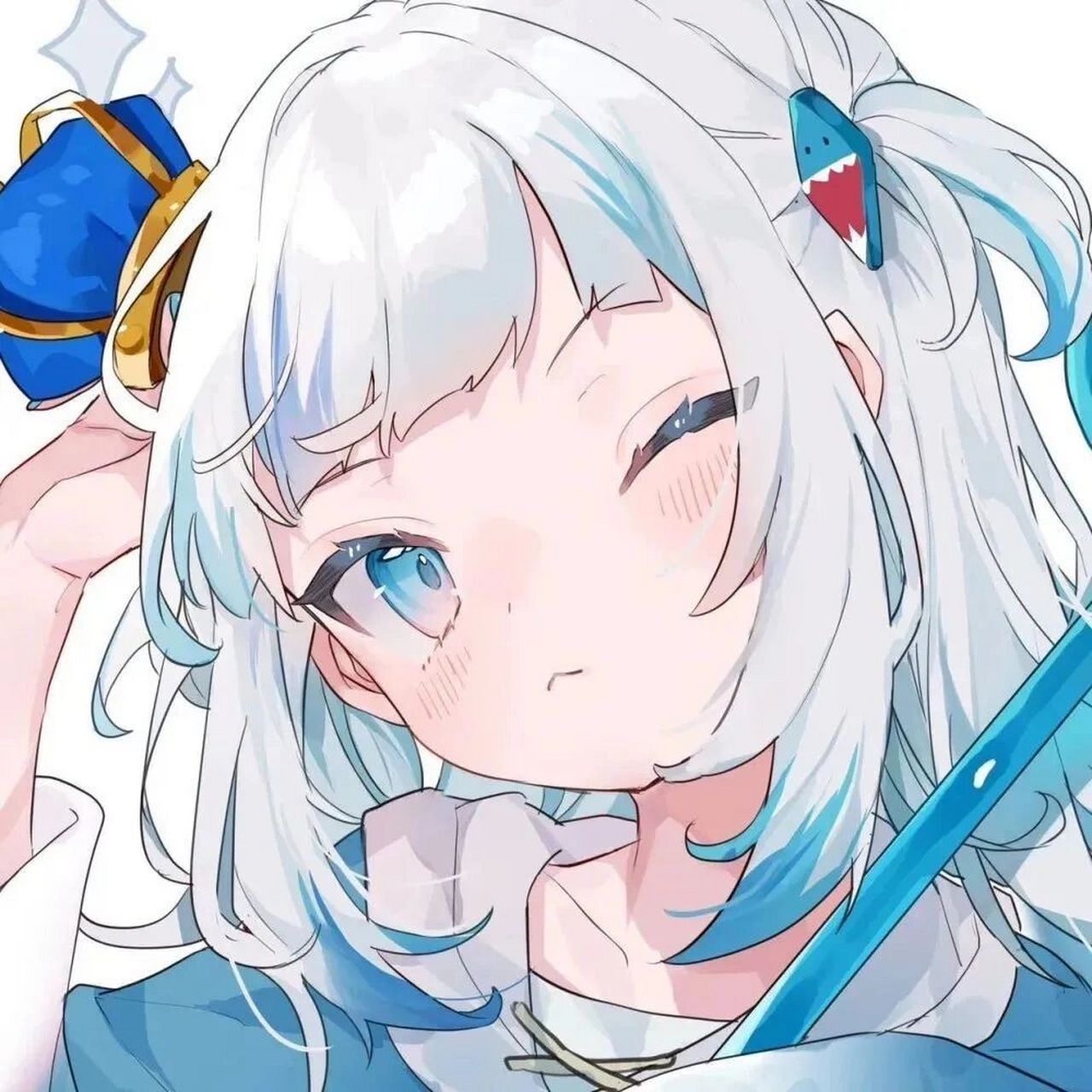 超可爱的小鲨鱼动漫头像