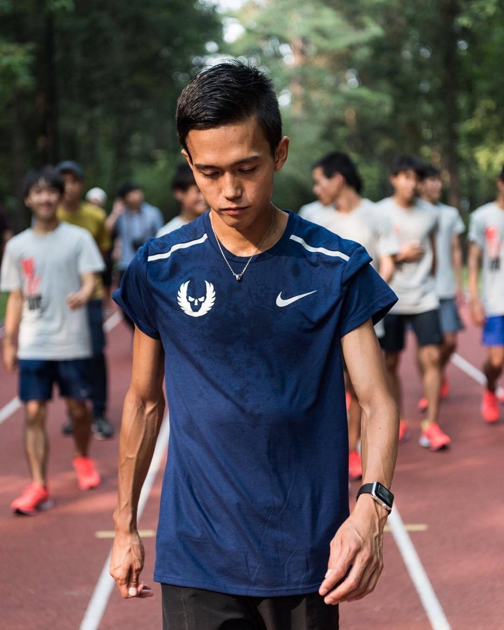 大迫杰写真 不跑步也那么帅 大迫杰个人跑步9399生涯经历 97