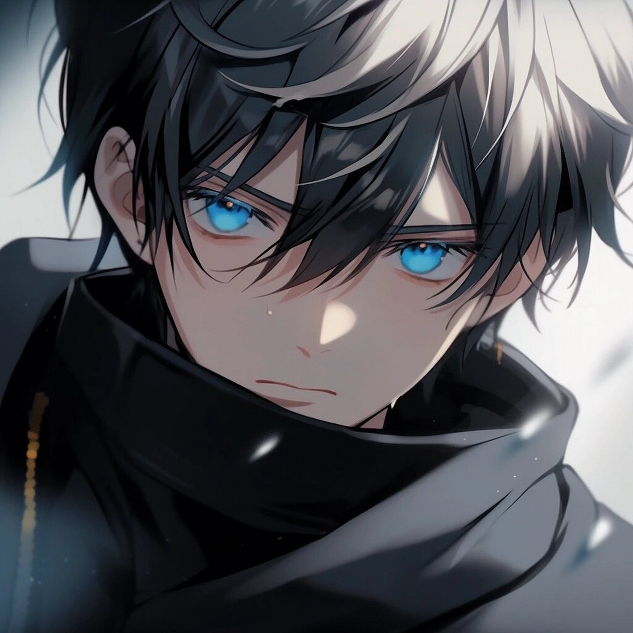 蓝瞳动漫男头|每一刻都像永远 山行野宿 孤身万里