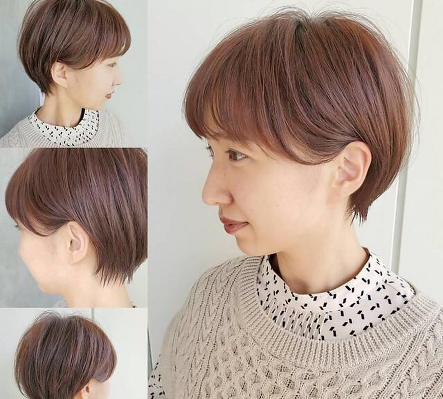 2021流行发型推荐30款【3】中年女性短发 尤其是对于中年女性来说