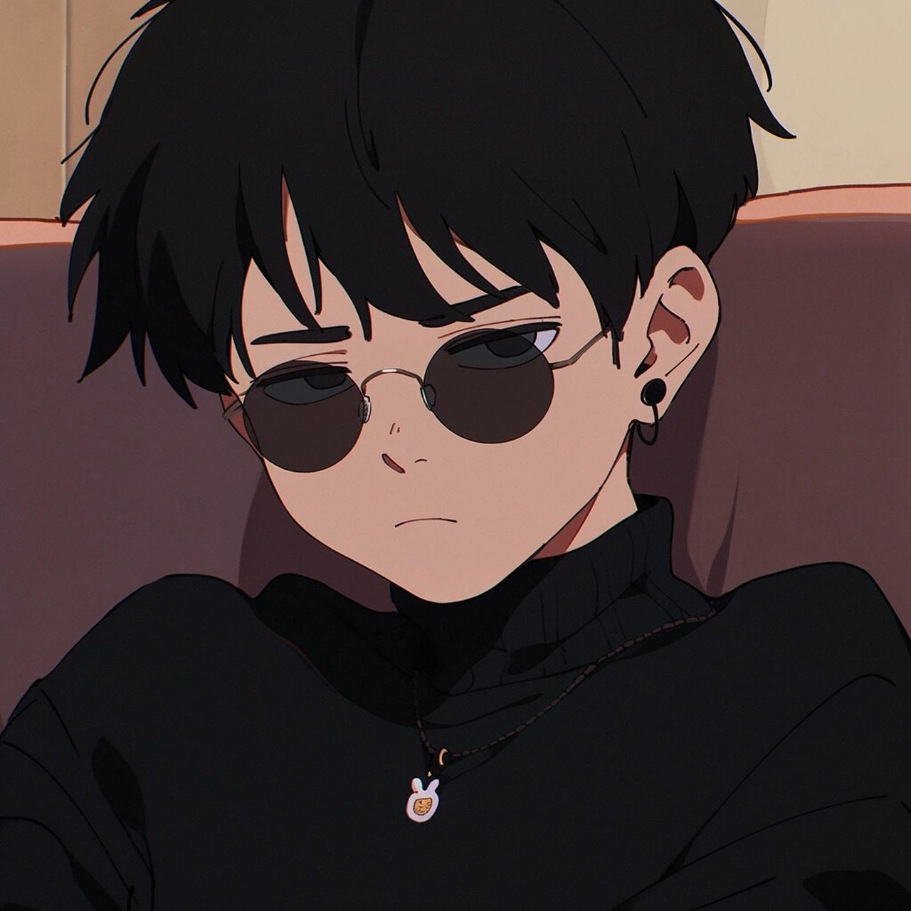 酷男生头像:墨镜一戴,谁都不爱(a版)