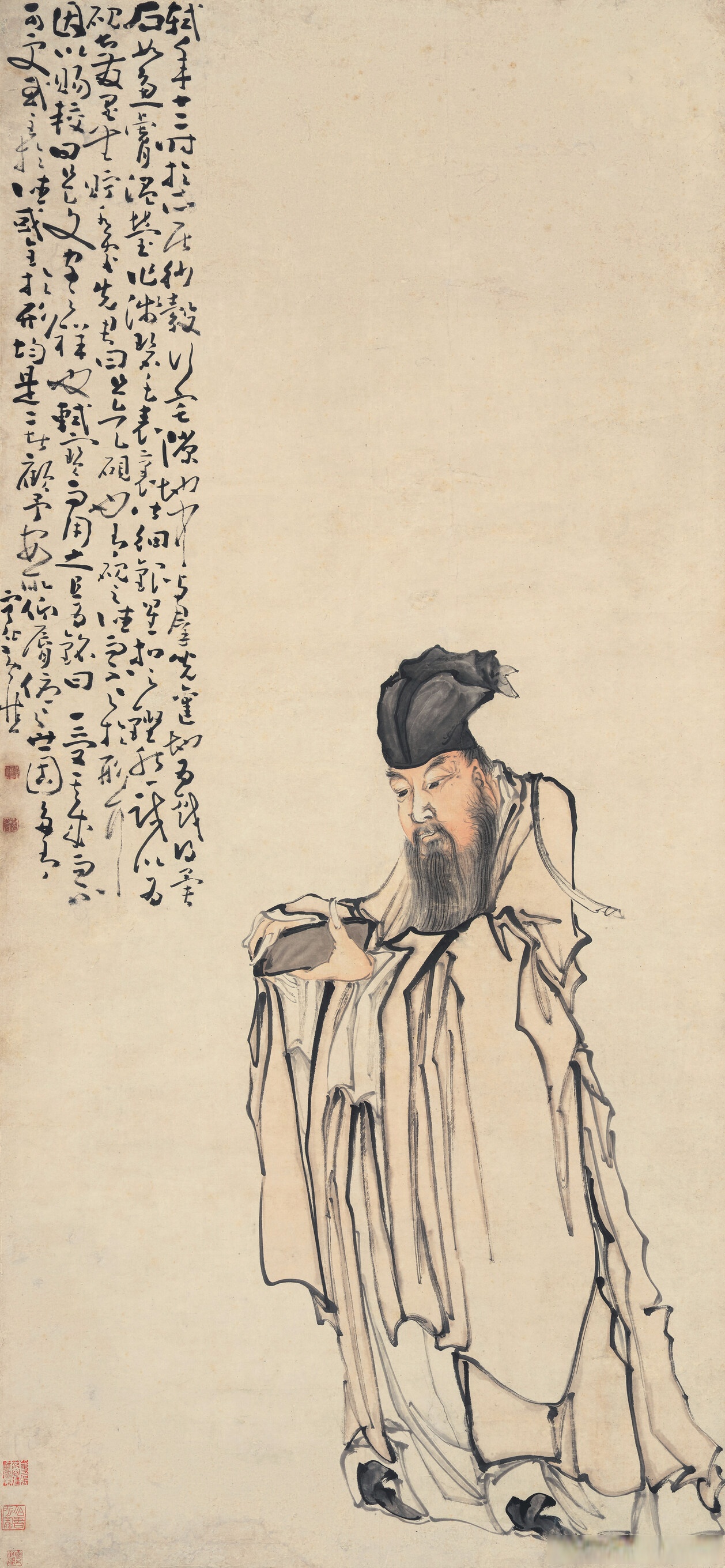 清代画家黄慎人物画