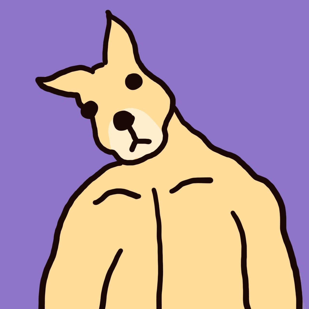 独行月球|刚子小头像～ (多背景色) 独行月球太好看了啊!