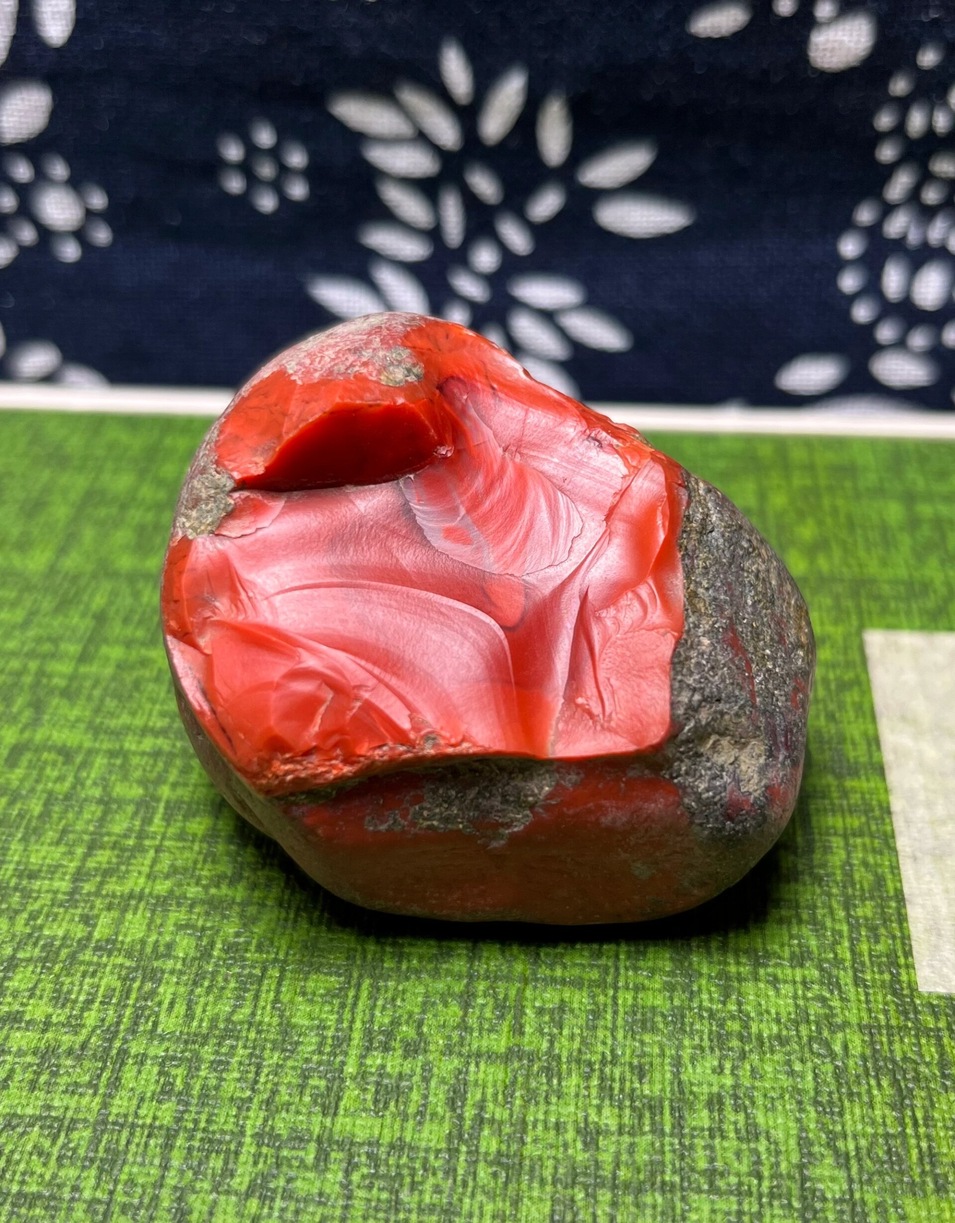 南红玛瑙之瓦西料标本