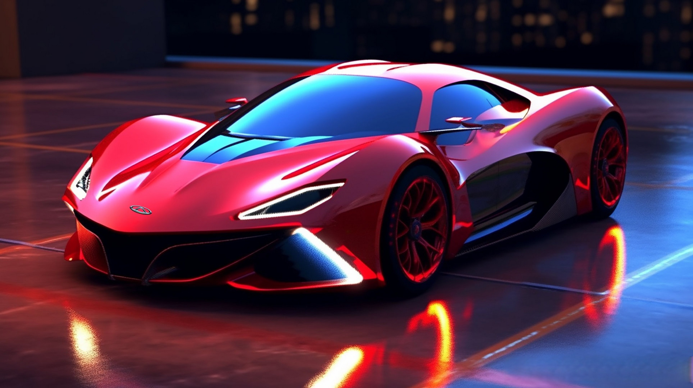 奇瑞红色跑车设计,喜欢就给个赞吧!#奇瑞##汽车设计##跑车