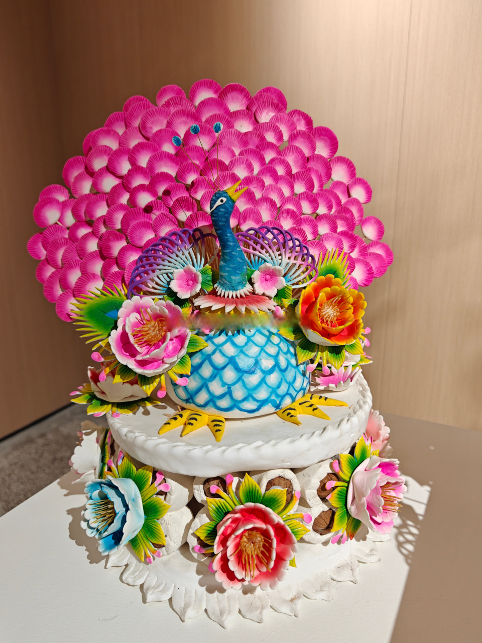 陕西面塑,非物质文化遗产之一～  感受下西安的民间手工色彩,强烈地