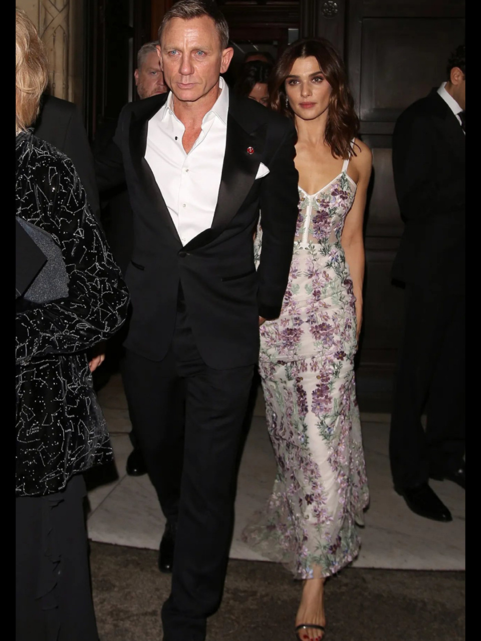 是007丹尼尔·克雷格和妻子蕾切尔·薇姿耶 我一直觉得《皇家赌场》是