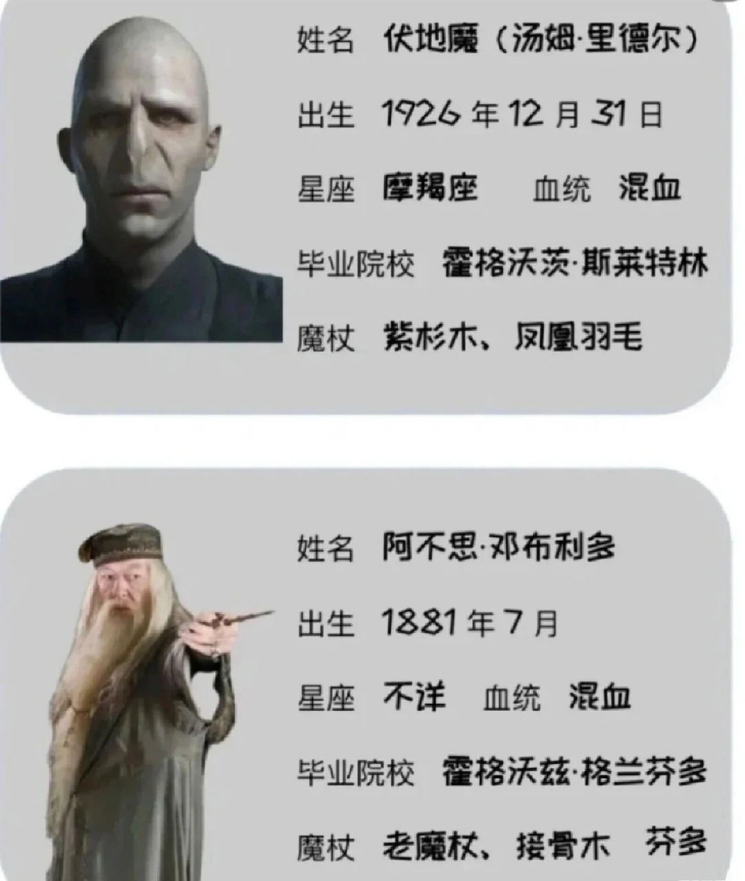 哈利波特人物盘点