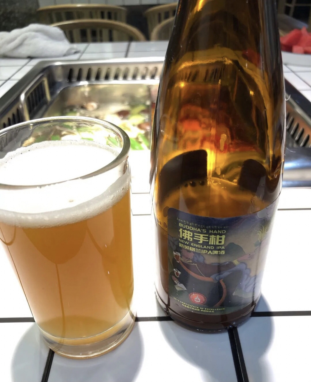 精酿酒单——香格里拉·佛手柑 香格里拉啤酒是瑞士籍藏族人杰素松赞