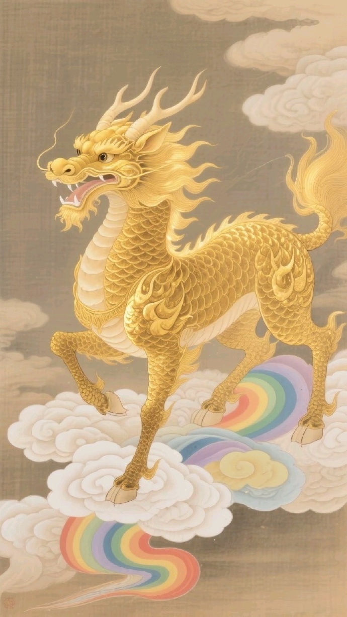 麒麟是中国传统祥兽,有护宅和招财进宝作用.#运势