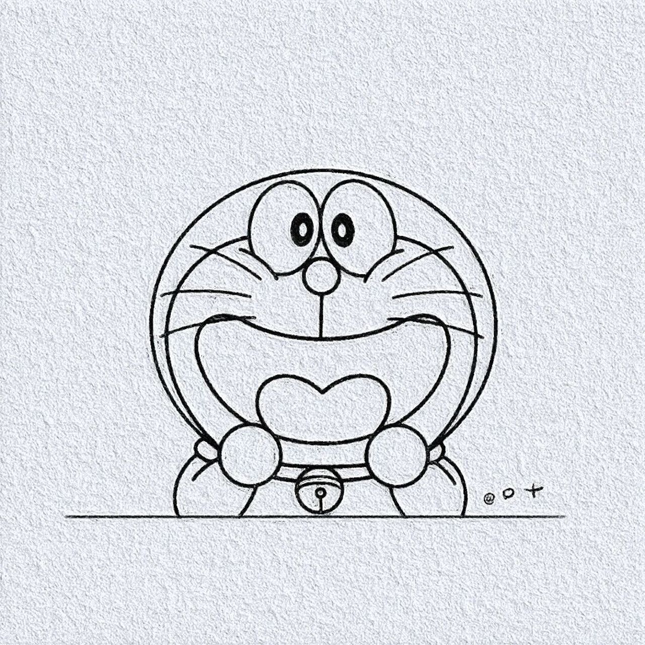 哆啦a梦简笔画附教程 哆啦a梦简笔画附教程