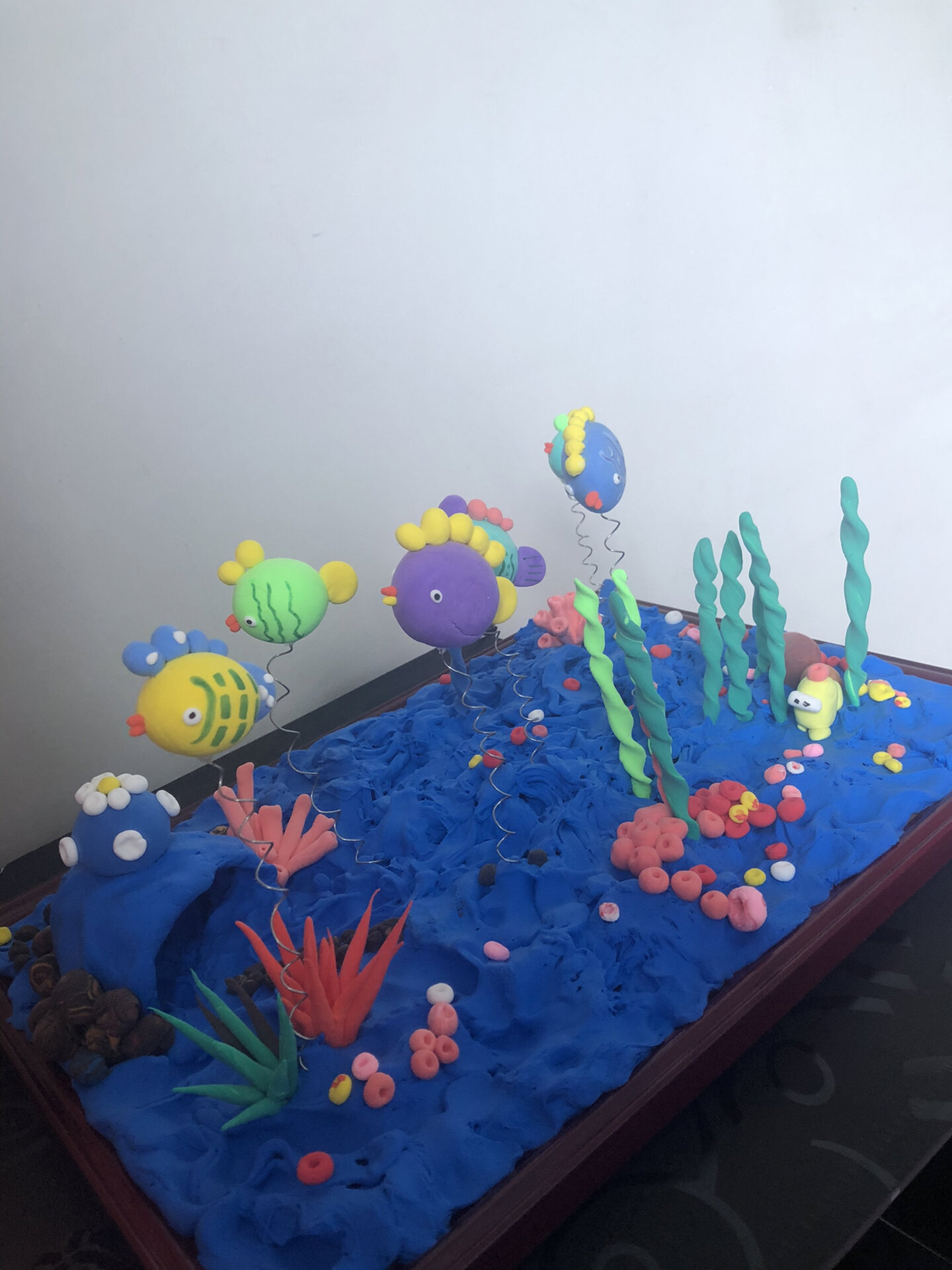 小学生粘土立体造型