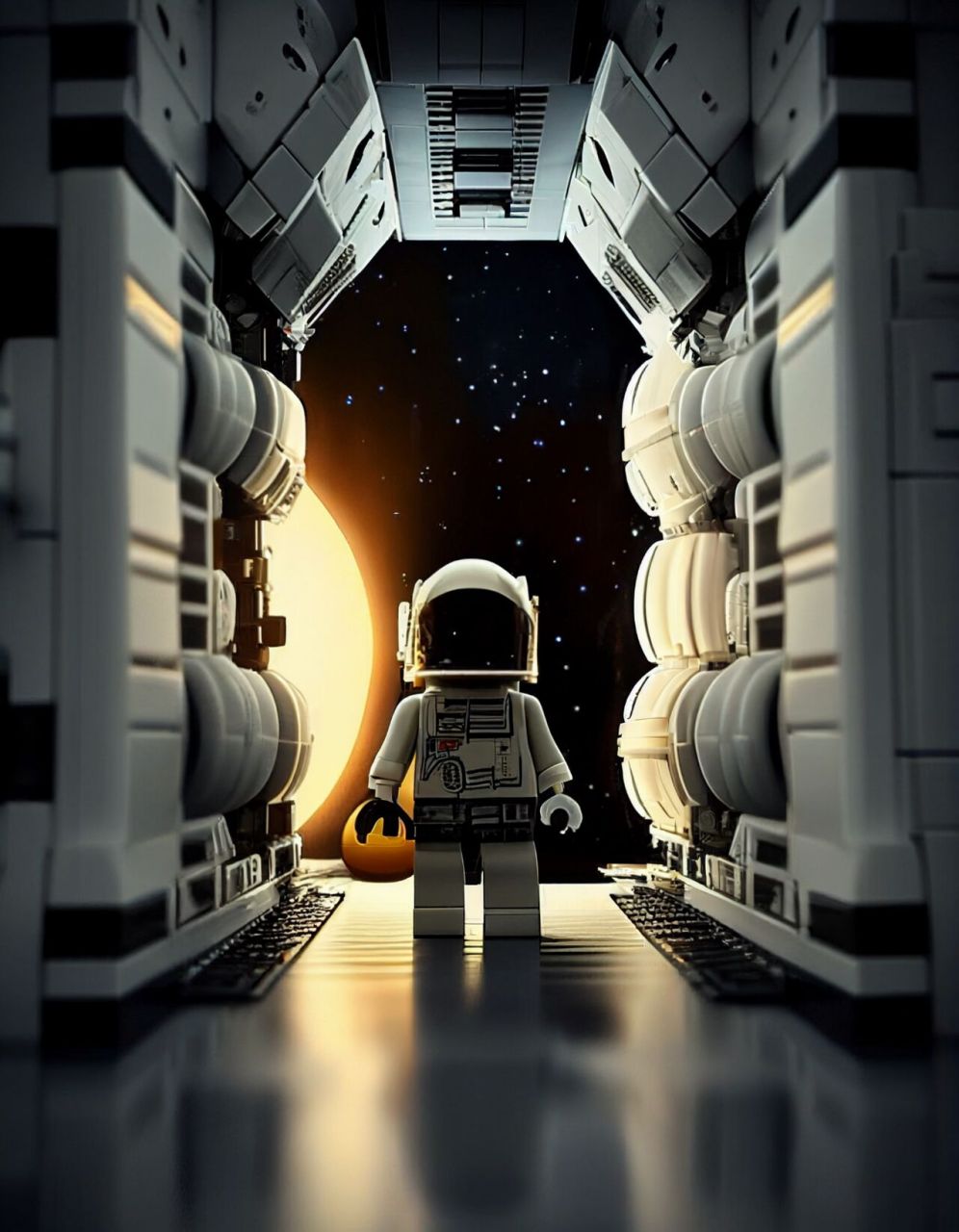 乐高宇航员白色限量版图片