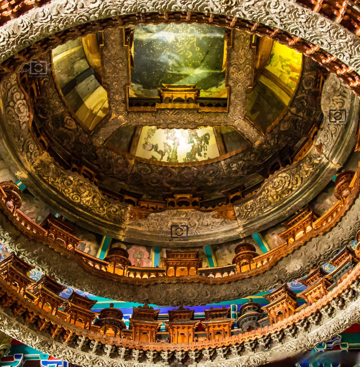 国家一级文物|先农坛 .隆福寺藻井