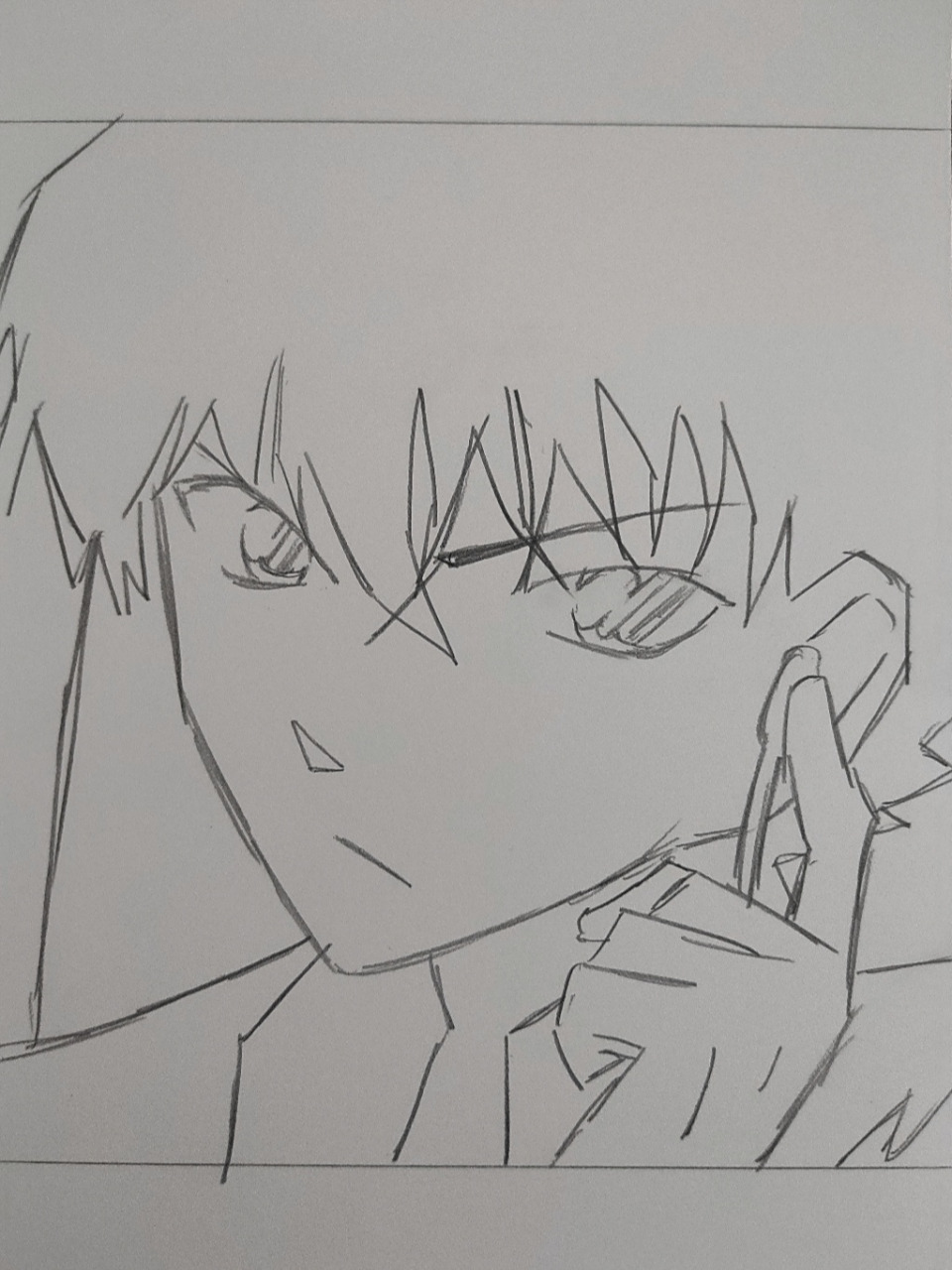 画一个黑羽快斗 [舔屏] #名侦探柯南