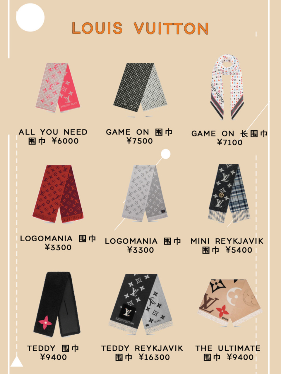 81款大牌围巾01合集,lv,chanel送温暖啦 天气凉啦～小红薯94姐妹