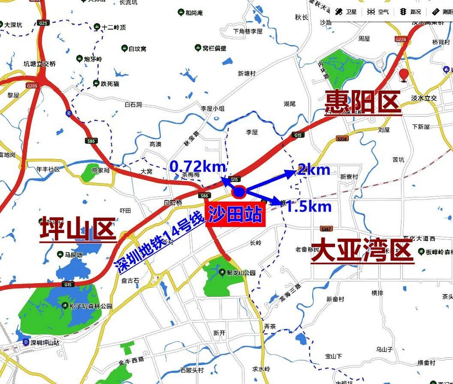 深圳地铁线路图14号线图片