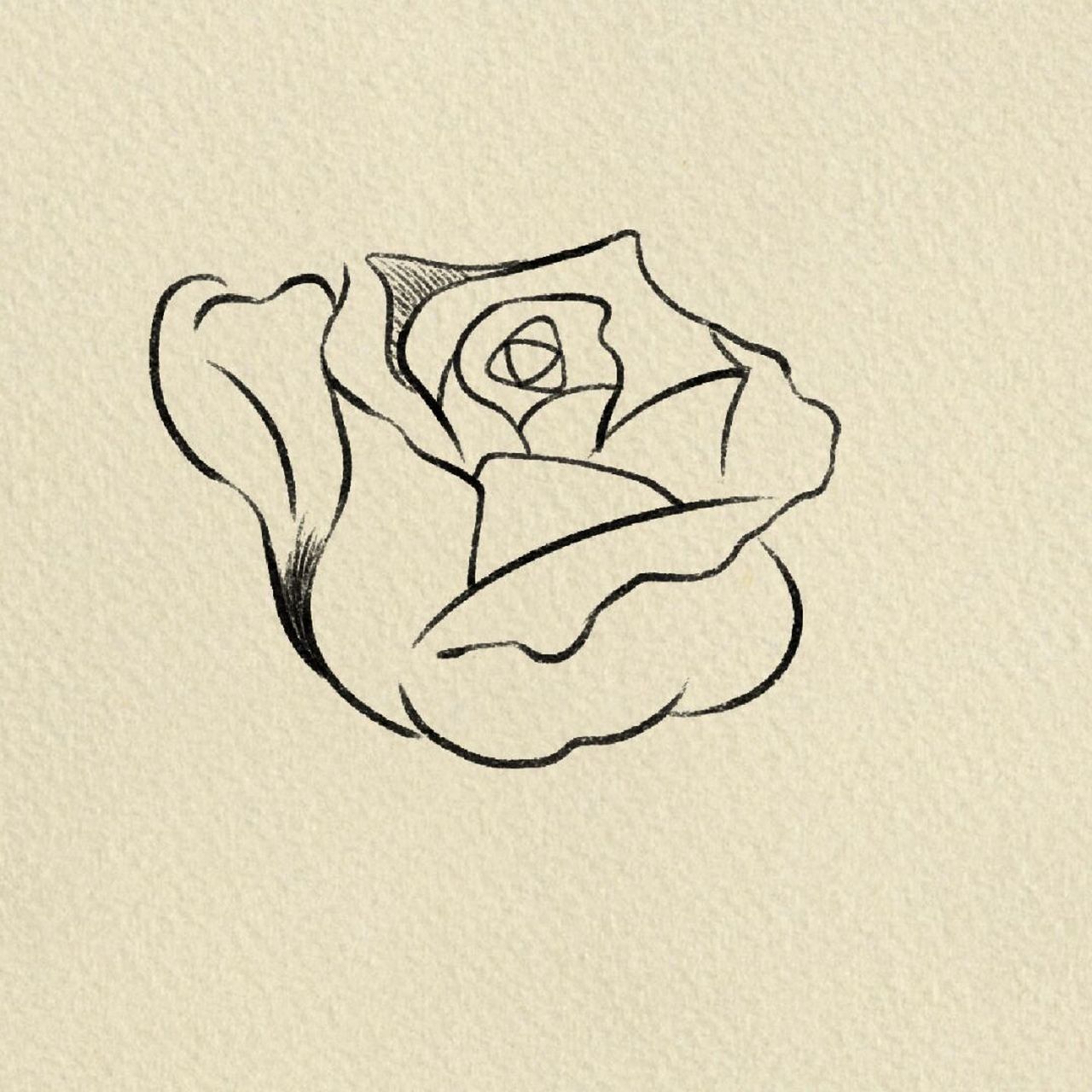 玫瑰花图画简笔画图片