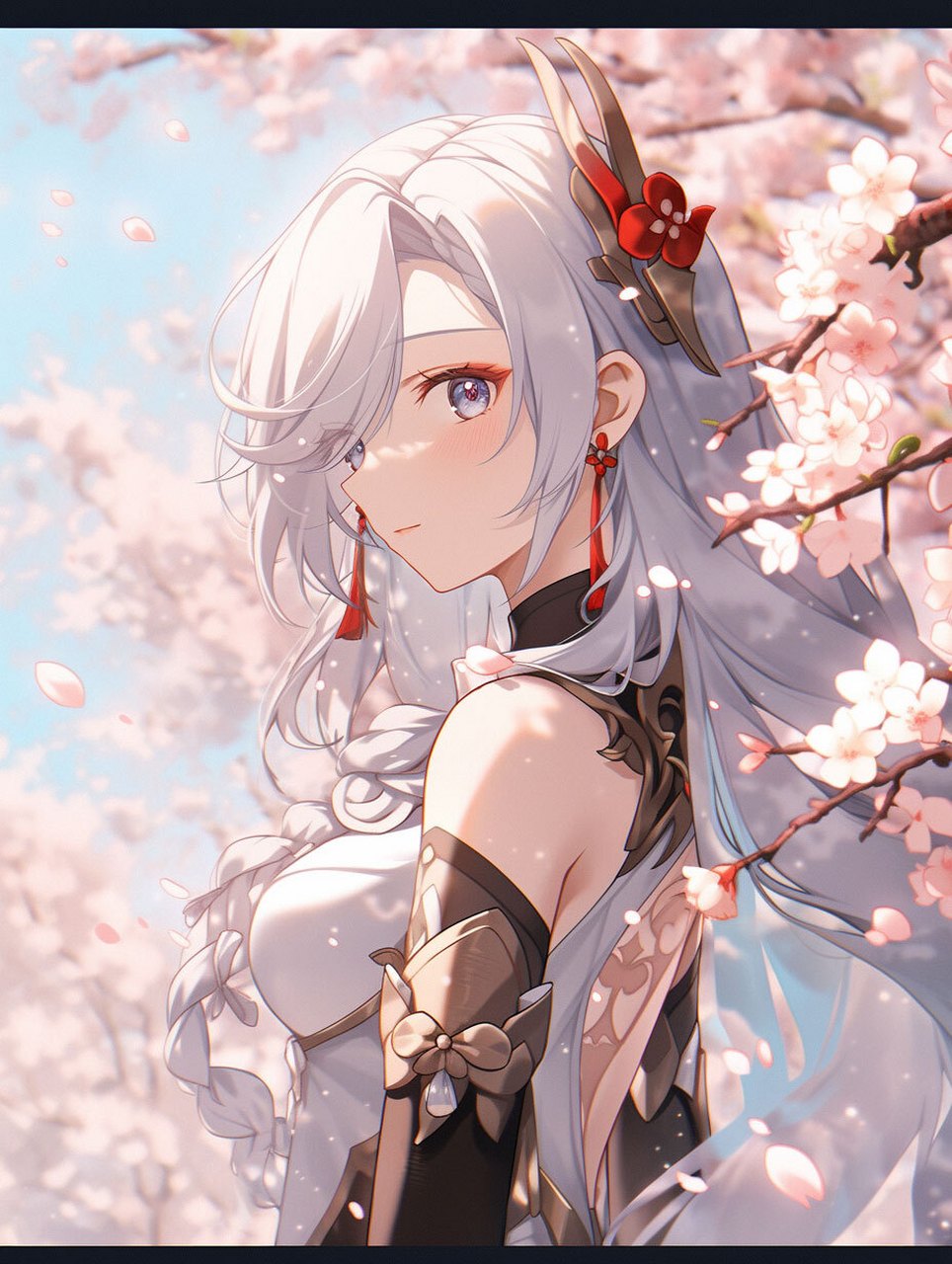 【原神人物】申鹤 | 精品美图 虽为人类之身,却是仙家弟子.