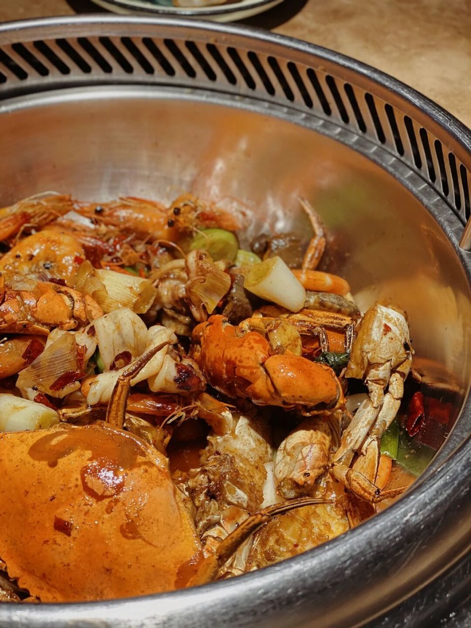 真的馋这锅香辣蟹 七欣天的蟹锅绝香了!越吃越上瘾!