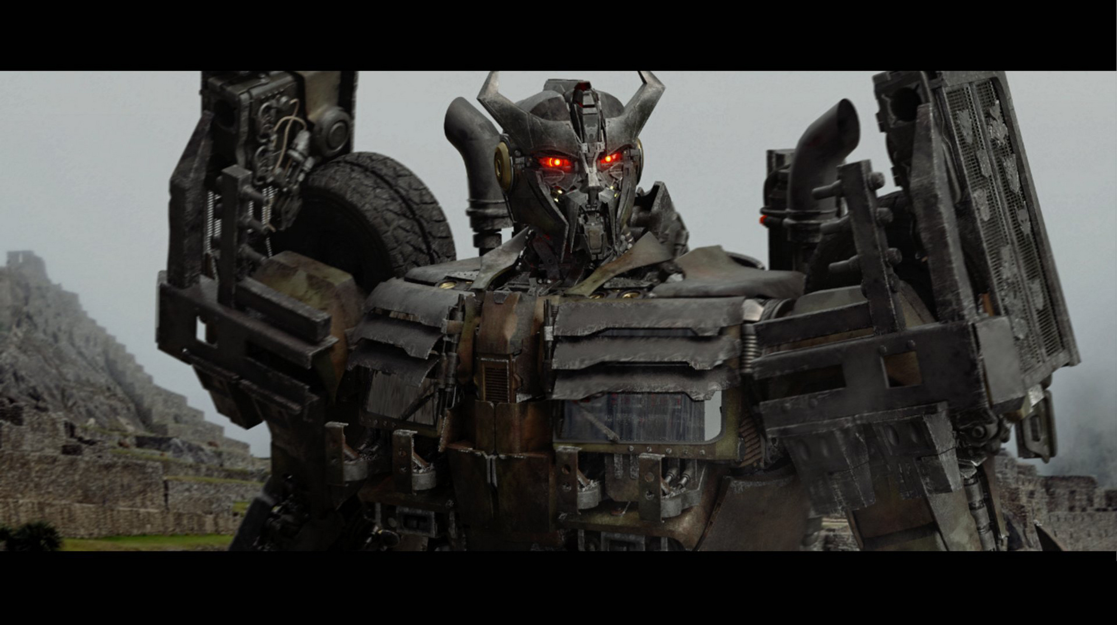 《变形金刚超能勇士崛起》天灾 应该不是官方的,但方方正正的感觉真好