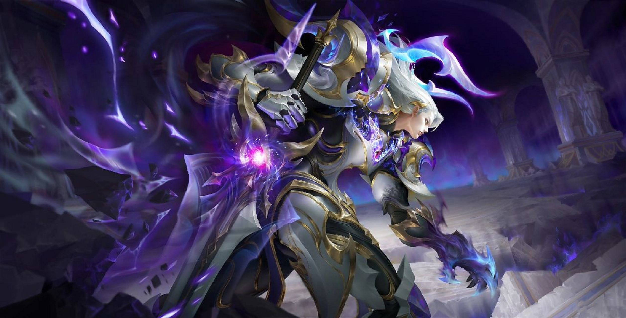 铠银白咏叹调皮肤高清海报 1月1号上线