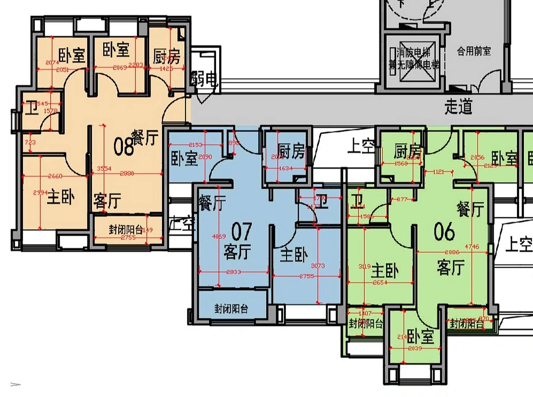 新店地铁社区保障房,户型尺寸图 今天刚好有空去了林前综合体,想方设