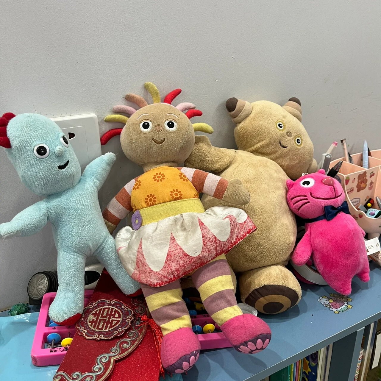 快集齐花园宝宝全家了 都是我峰不同的集会套圈圈套来的,看看还差啥