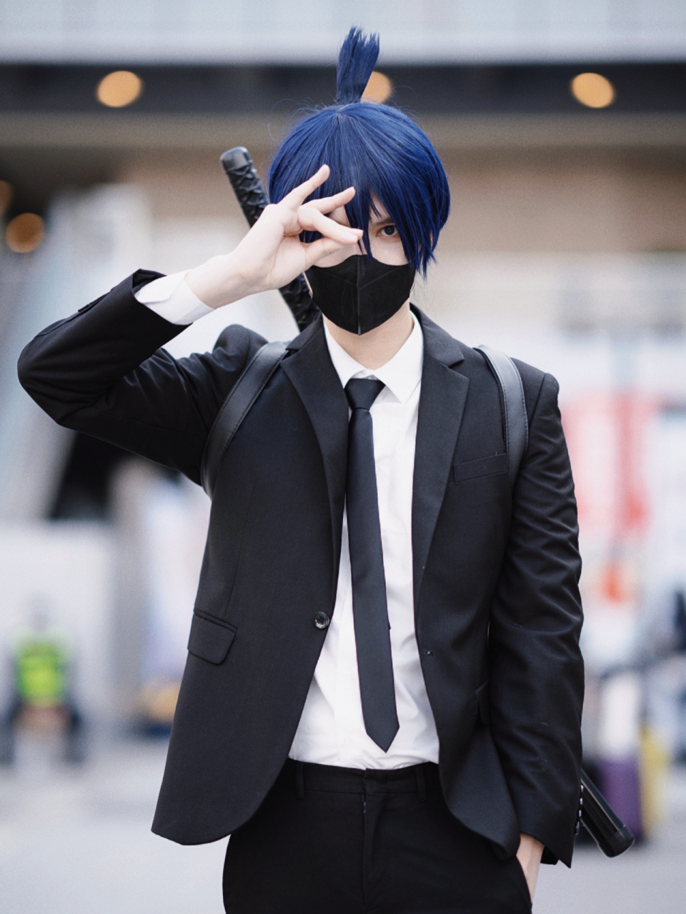 " 第一次cos早川秋 这次cpsp玩得非常开心!