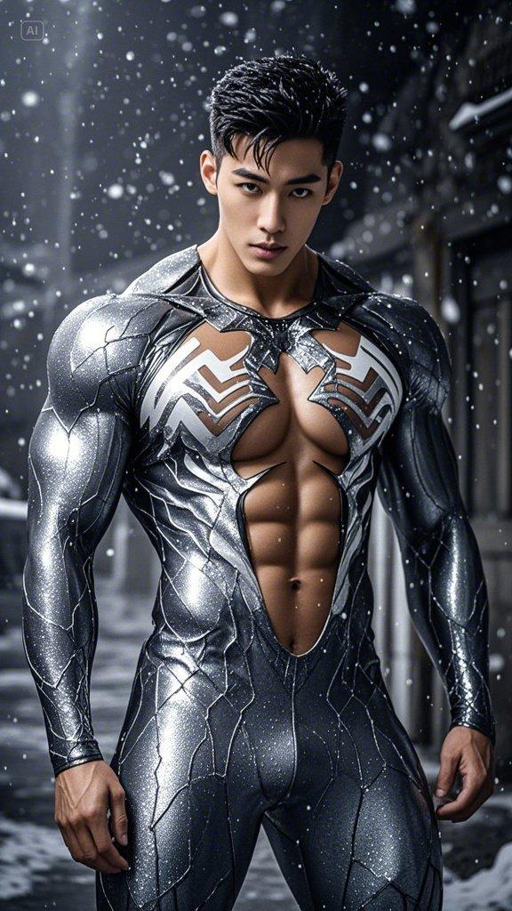 肌肉猛男帅哥壁纸集锦 cos毒液撩起衣服就是腹肌 力量与美的结合 这谁