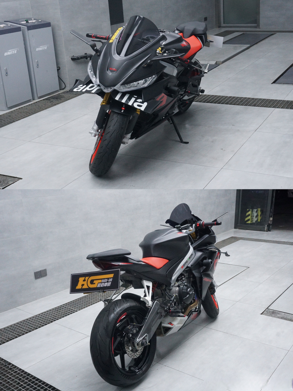 阿普利亚rs660|哑光黑 阿普利亚改色贴膜哑光黑,长沙专业摩托车改装