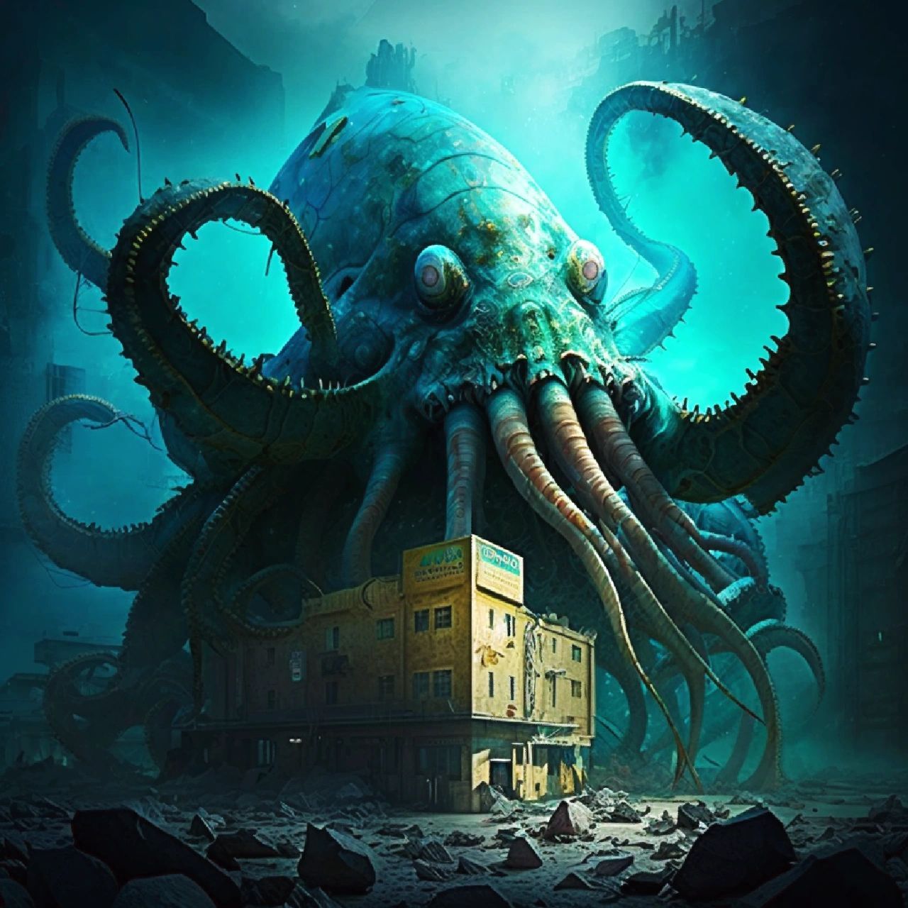 末世海底遇到巨型章鱼丧尸如何成功自救99 遇到巨型章