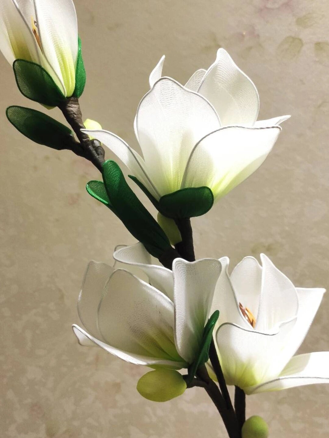 丝网花之白玉兰