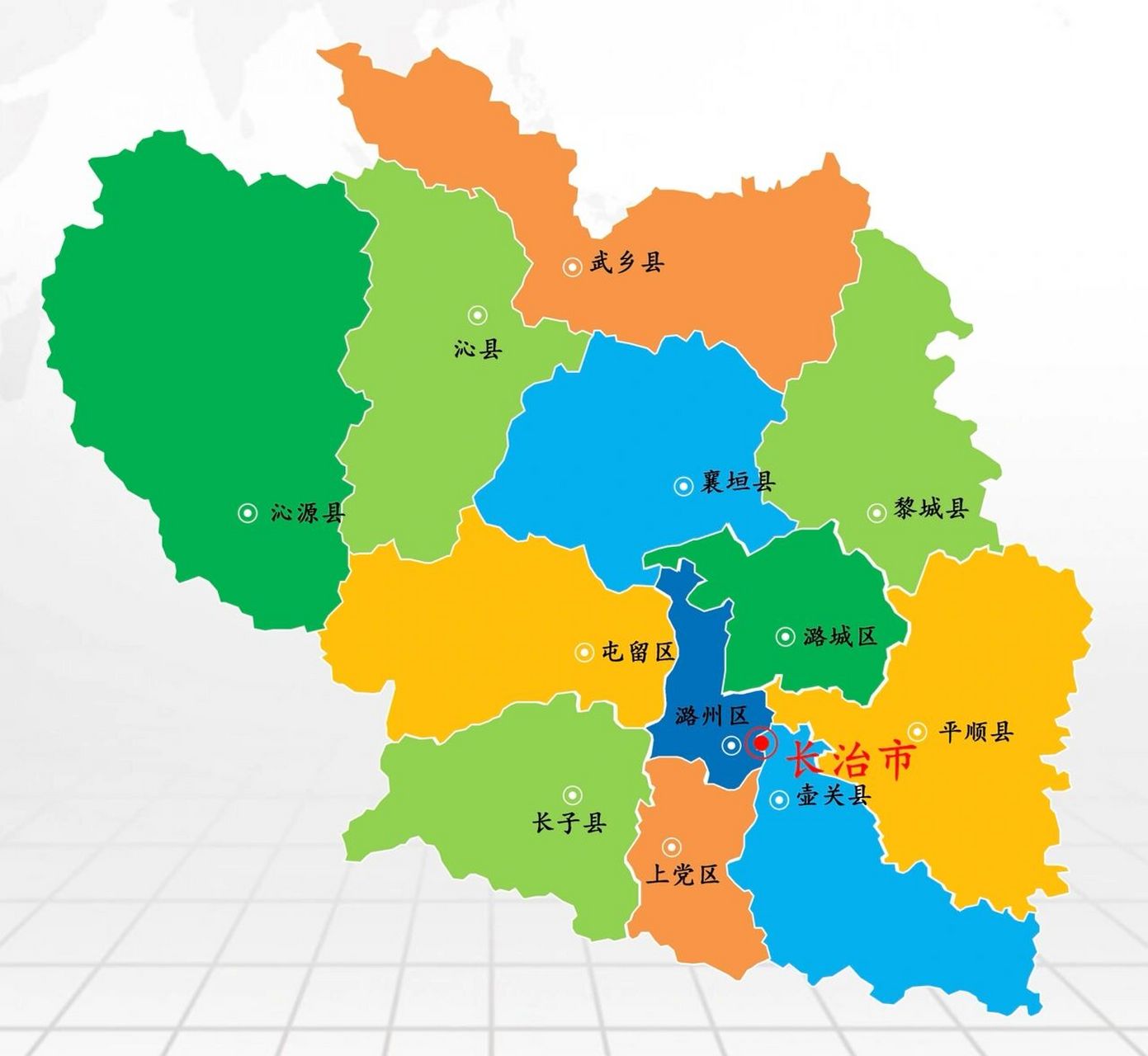 山西6/11·长治市景区景点29个-更新完 下辖: 4区:潞州区,上党区,屯留