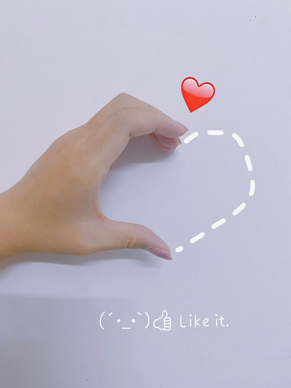 国庆朋友圈|单手花式比心♥️ 不露脸爱心手势 表达爱意❤️