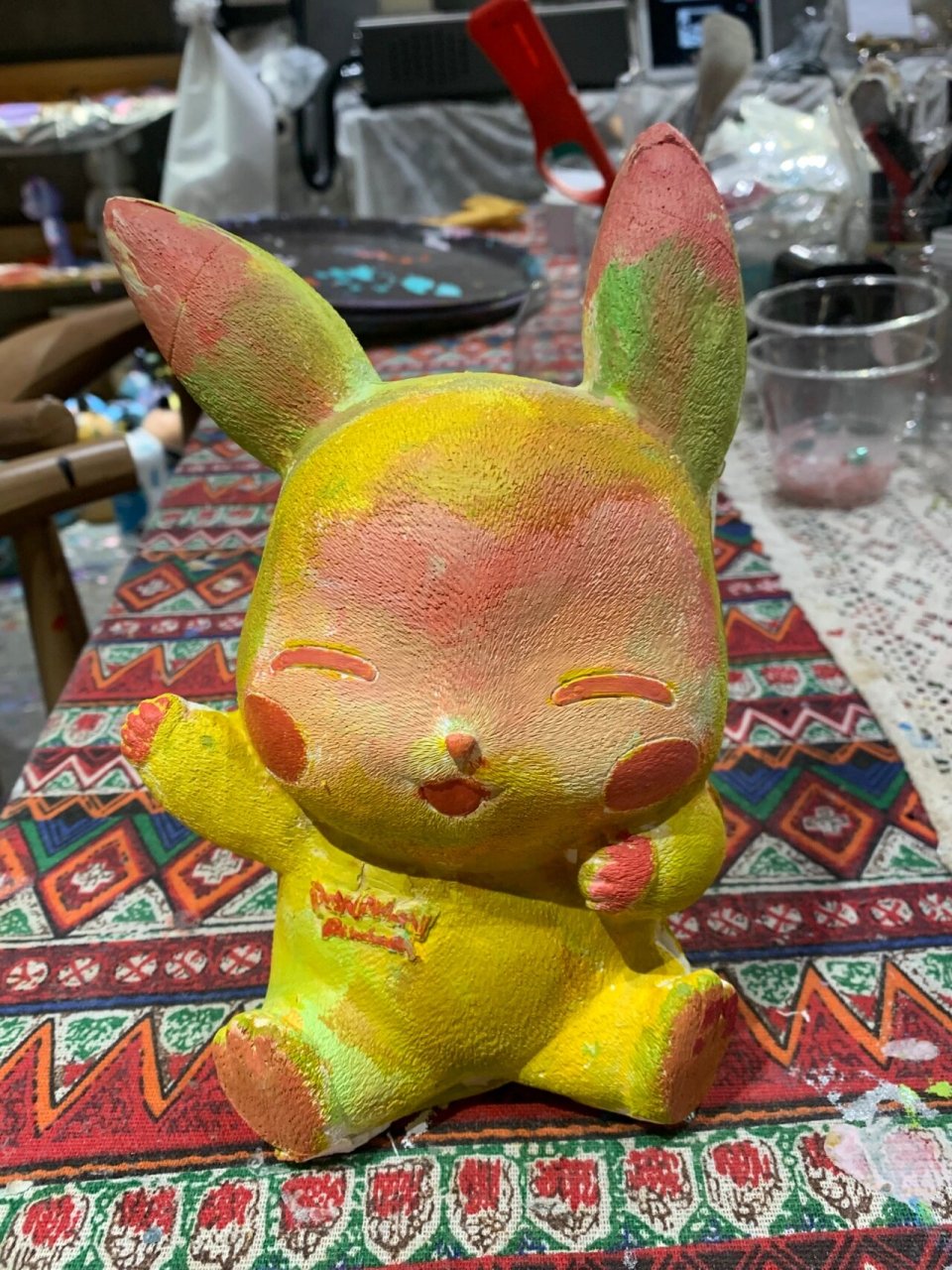 皮卡丘石膏娃娃配色大合集31566 95巧克力色草莓熊少女皮卡丘
