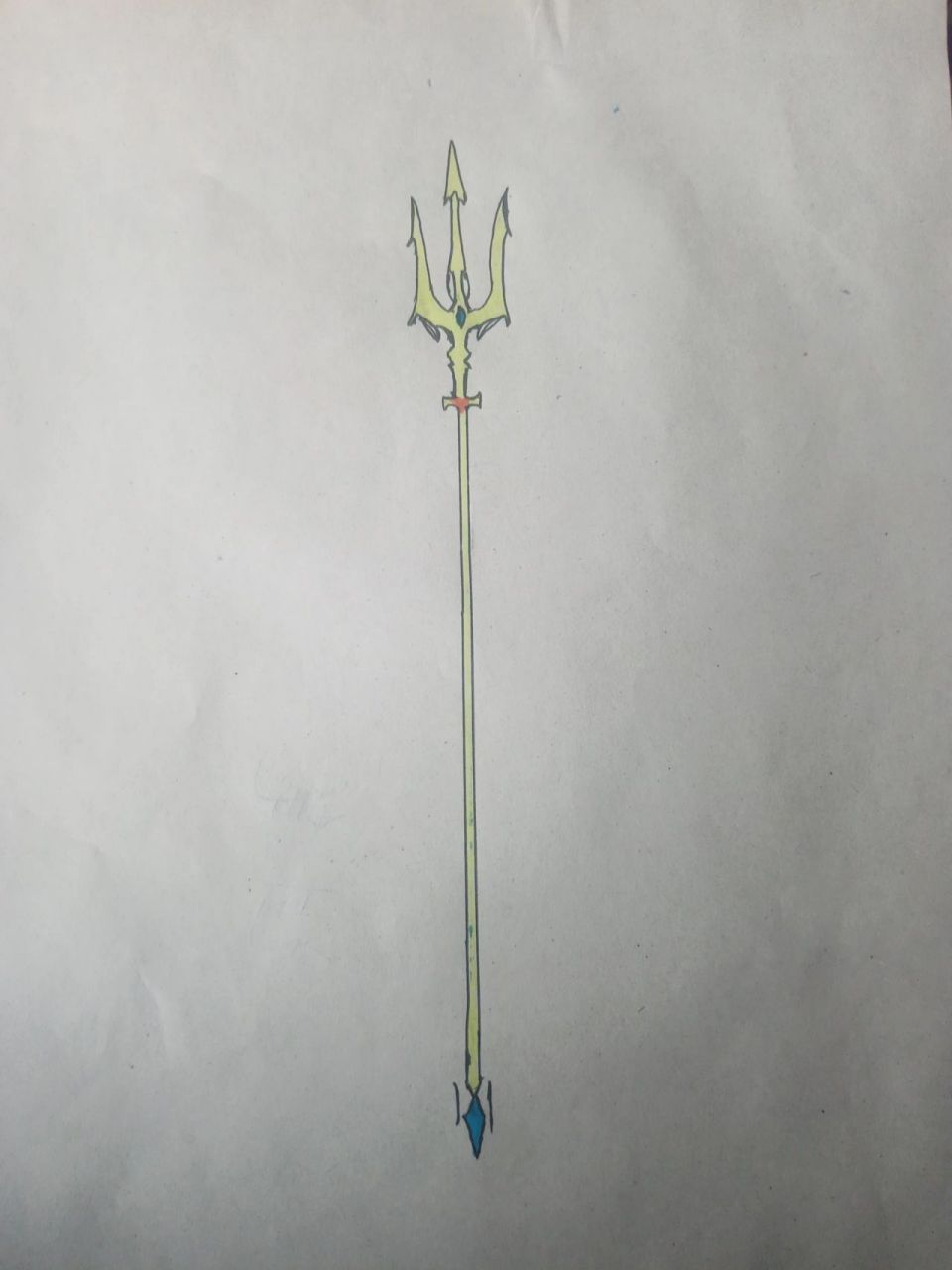 随便画的,某动漫的武器 随便画的,某动漫的武器