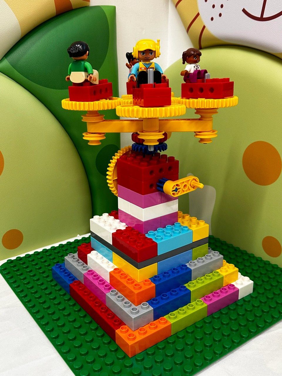 乐高大颗粒 疯狂转转杯7515 5岁