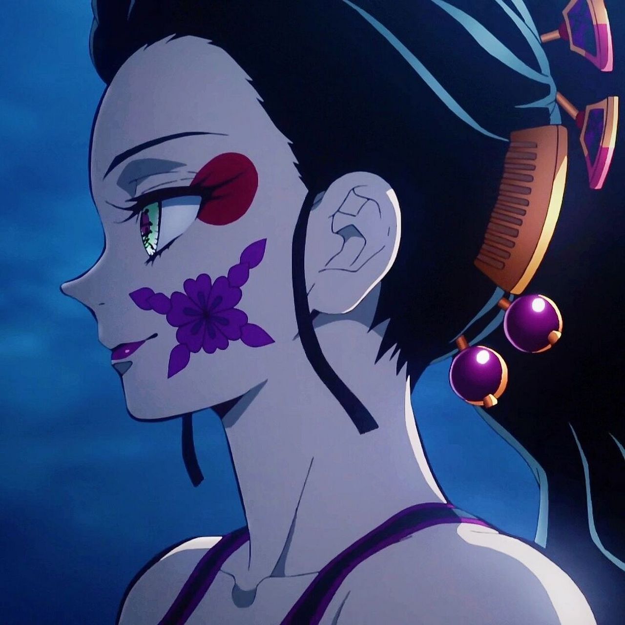 「鬼灭之刃」堕姬高清头像 上六～堕姬堕姬堕姬