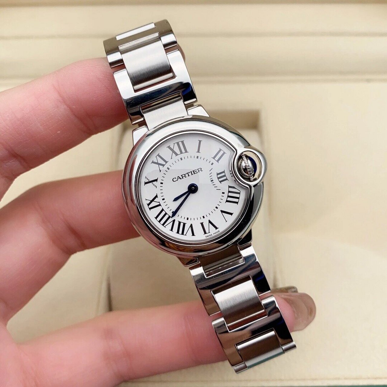 卡地亚蓝气球# #卡地亚cartier# #蓝气球# #当然是卡地亚# #女士手表