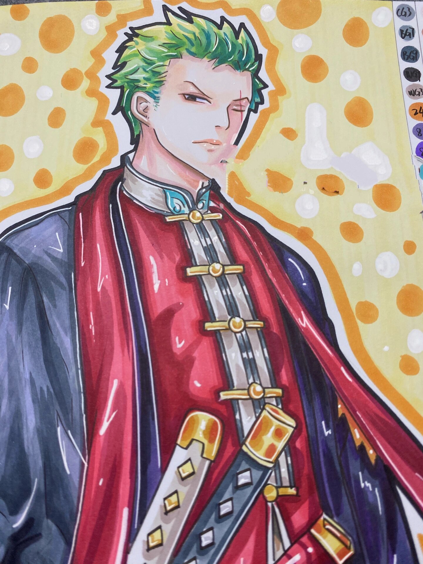 画画的日常|动漫临摹卡,帅哥合集 今天画动漫临摹卡都是帅哥哟,看看有