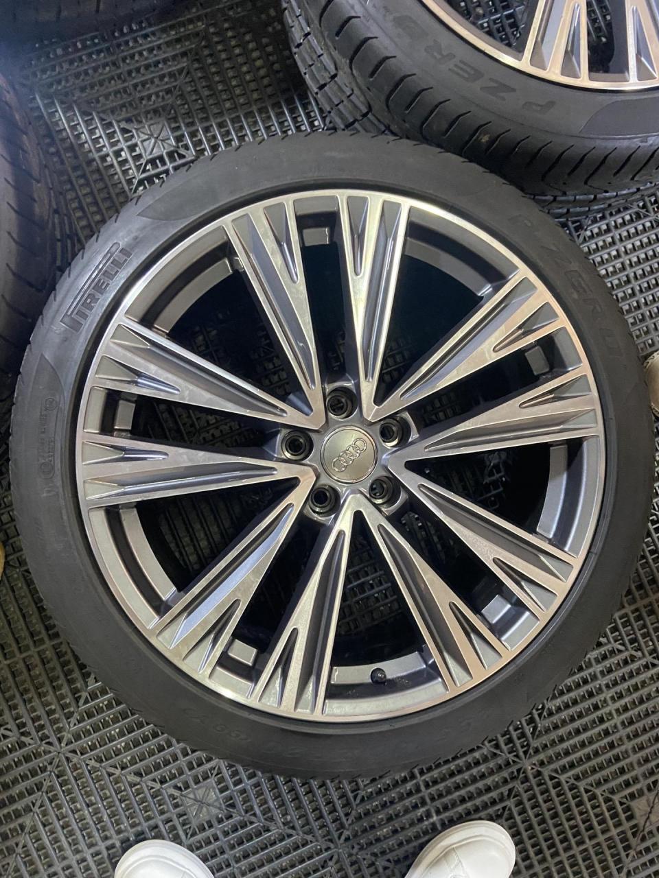 20寸奥迪a6原厂轮毂 轮毂数据:20*9.