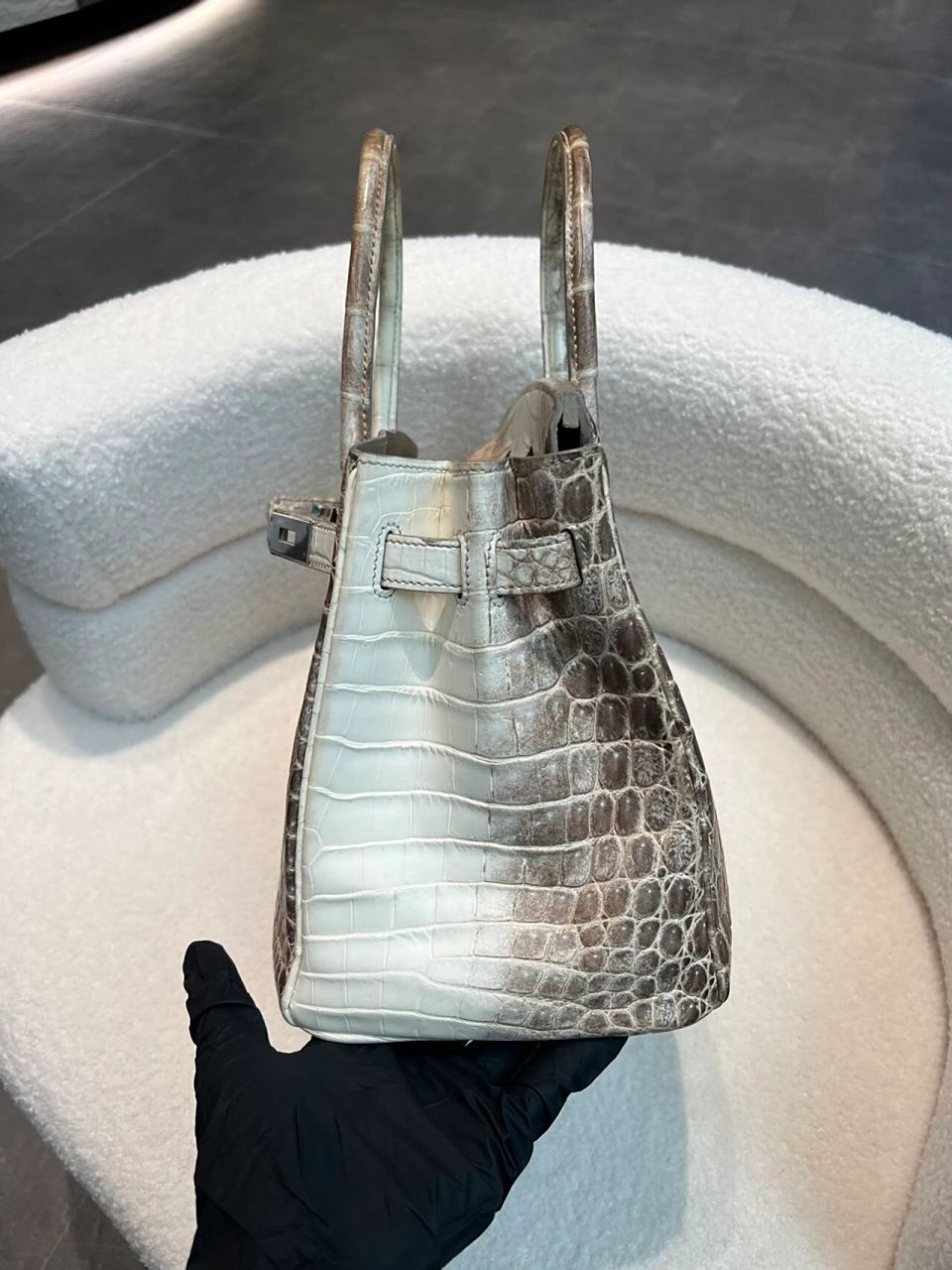 爱马仕喜马拉雅雪山之巅90698888 爱马仕 hermes birkin30/bk30