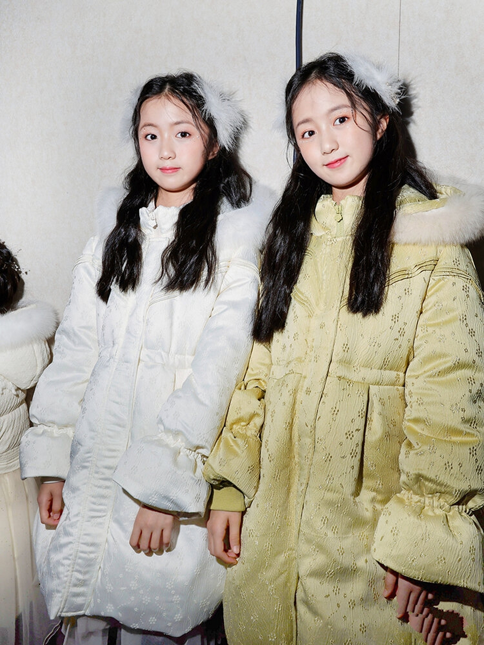 布丁糖糖秀场花絮图|deesha 2023 aw 后台候场中的布丁糖糖 带着期待