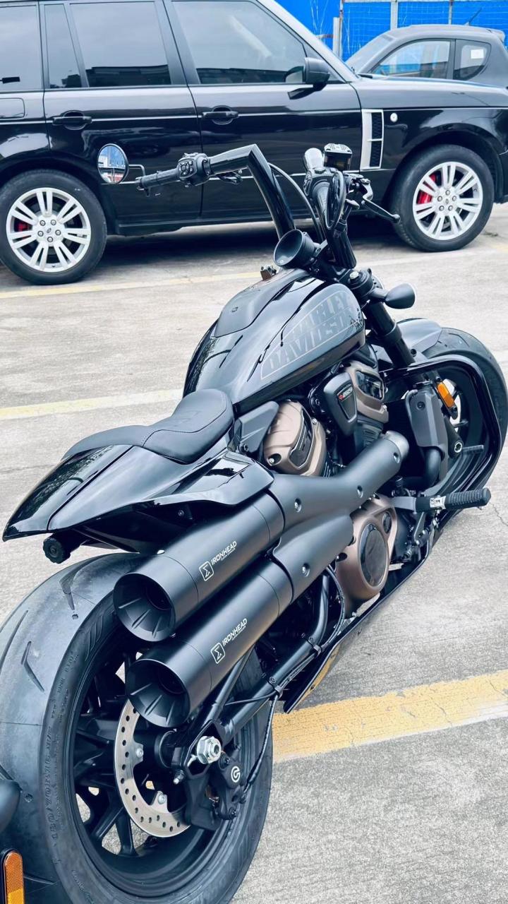 哈雷ss运动者升级西班牙ironhead铁头排气