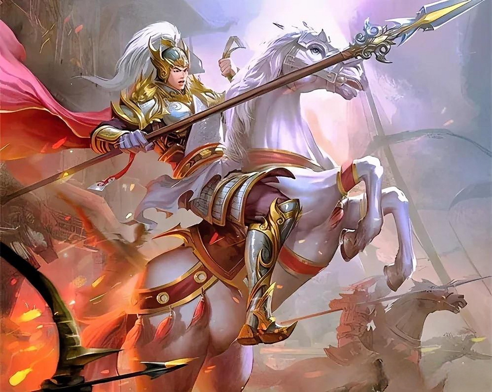 "古代武力值为零的战神".