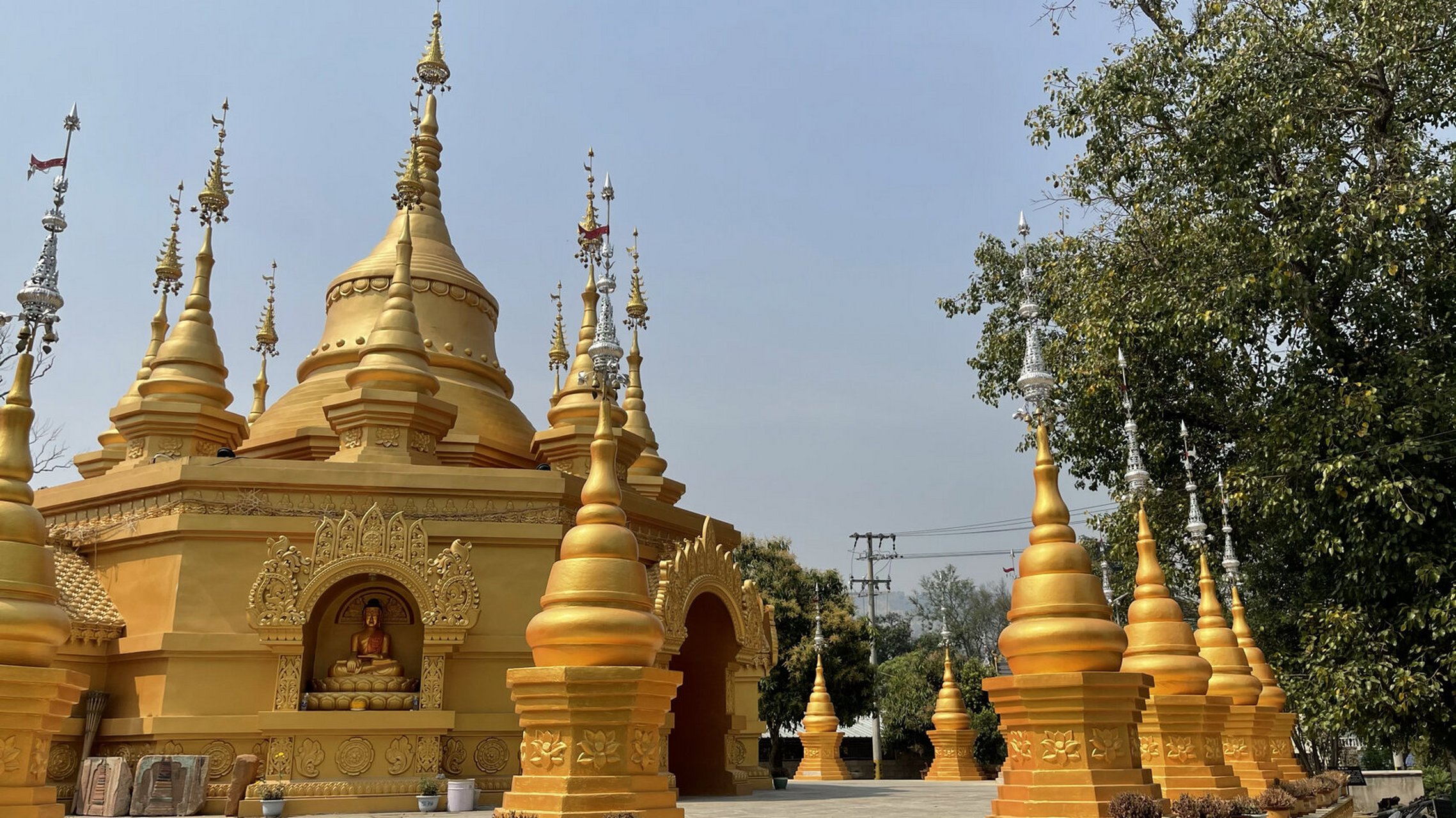 临沧.双江. 景亢村,傣族村寨.