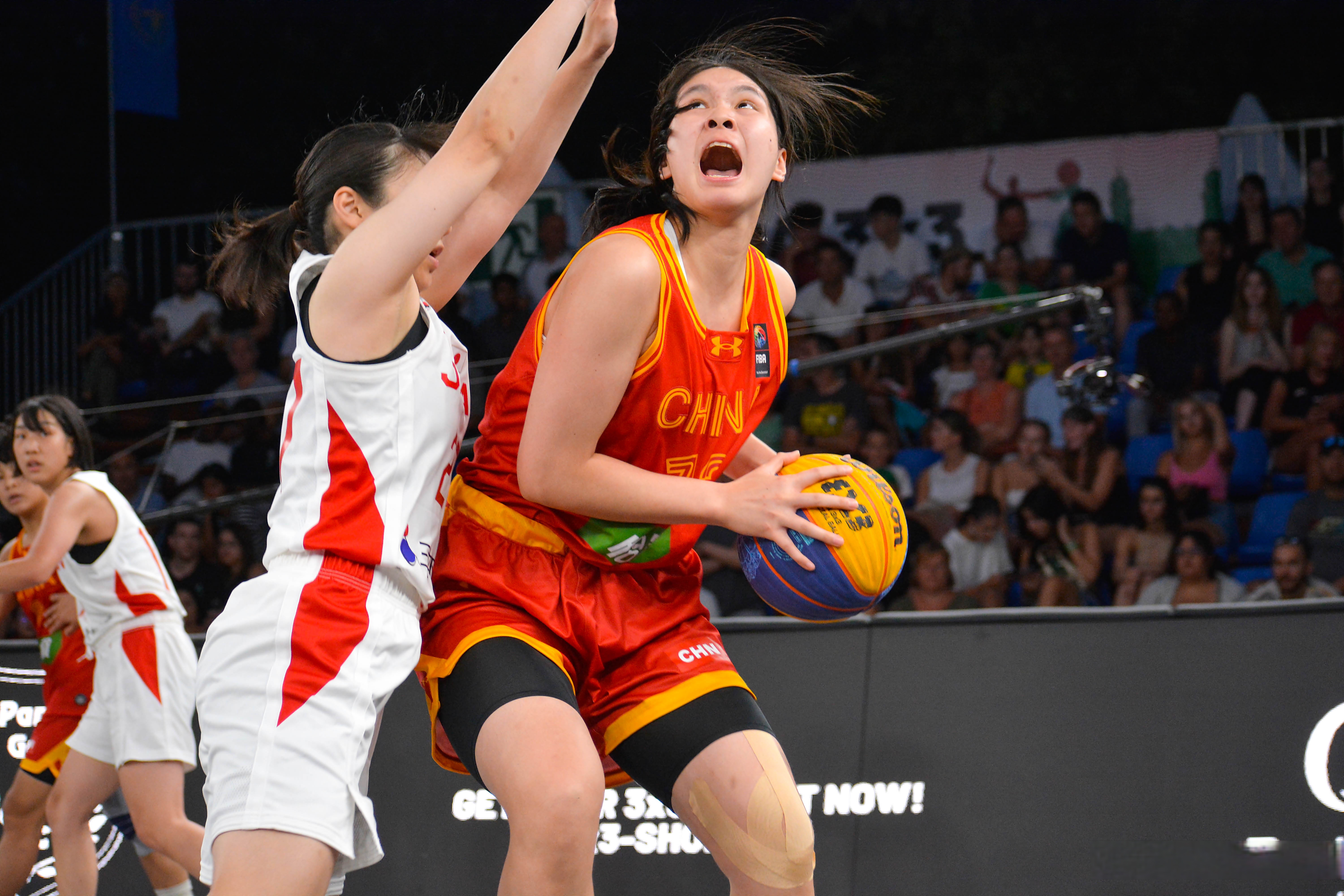 国际篮联三人篮球u18世界杯,中国u18三人女篮在小组赛末战中以13